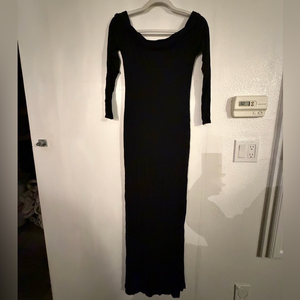 Lovers & Friends Royale Black Maxi Dress Small - Picture 2 of 8